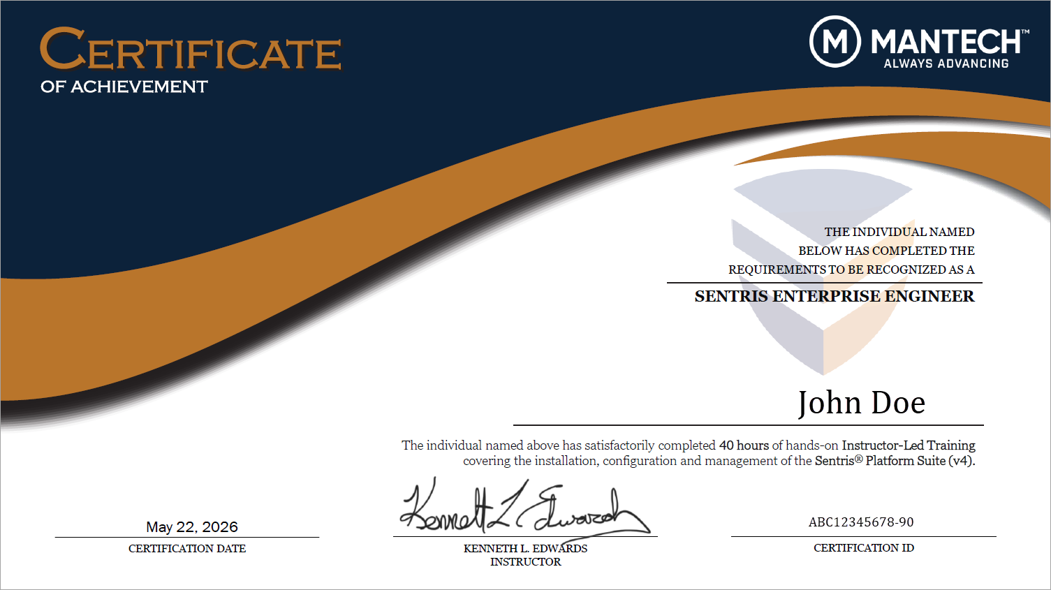 Sentris Certified Enginer Certification Example.png